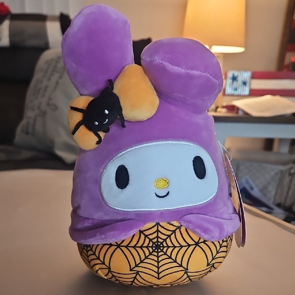 6.5" My Melody Halloween Squishmallow Sanrio 2025